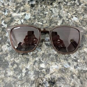 D Franklin Brown Tinted Sunglasses